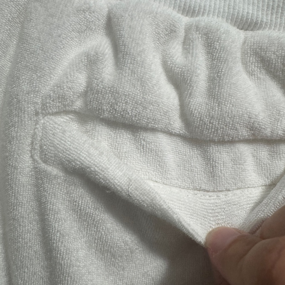 Young Fabulous and Broke Terry Jogger Pants Ivory - Picture 9 of 11